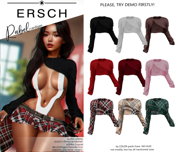 ERSCH - Rabel Cardigan -fatpack-