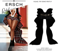 ERSCH - Rabel Skirt -black-