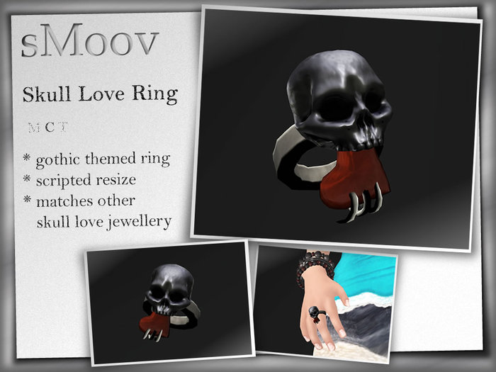 *sMoov* - Skull Love Ring