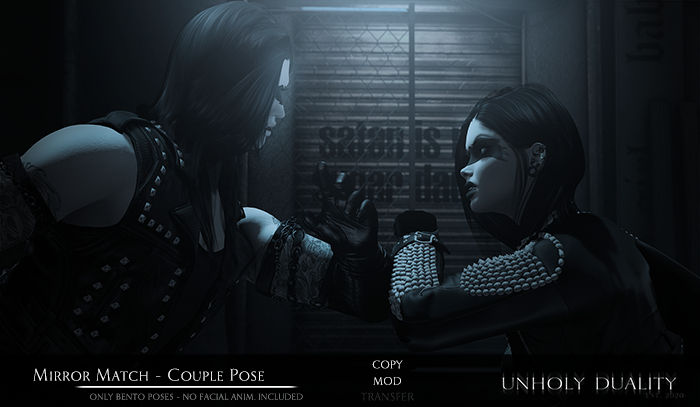 [UD] Mirror Match - Couple Pose (Add me...)