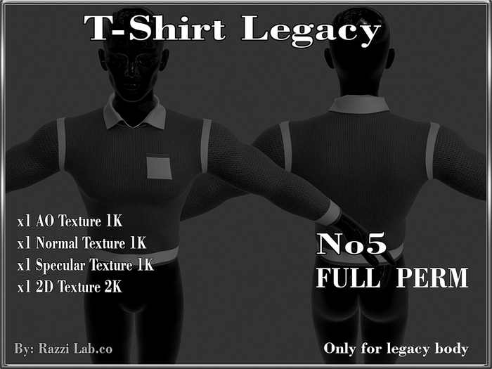 (DEMO) - T-Shirt_Legacy_No5 - (DEMO)