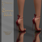 .:: AS ::.Bonnie  Heels -Burgundy