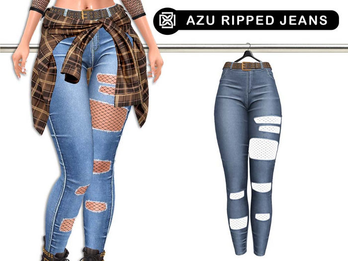 Addams // Azu Ripped Jeans // N*7