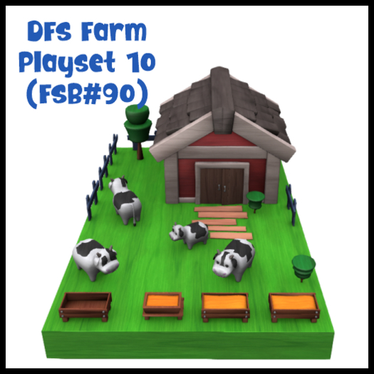 DFS Farm Playset 10 (FSB#90) - ACTUAL ITEM