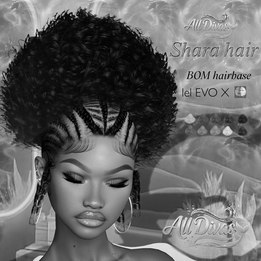 [All Divas] Shara Afro puff DEMO