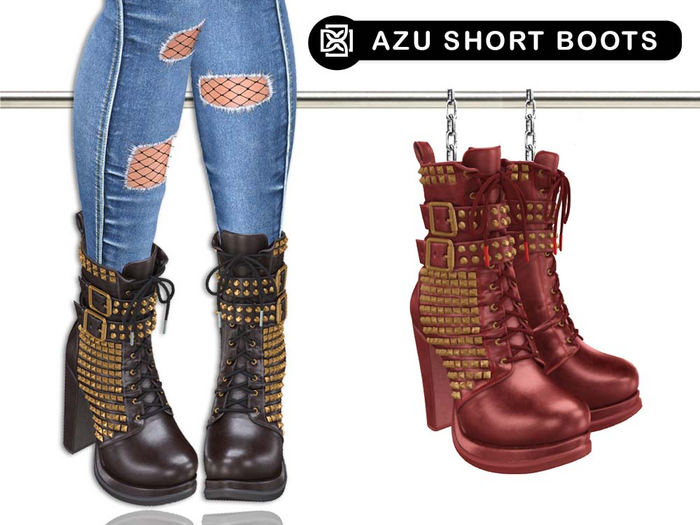 Addams // Azu Short Boots // N*9