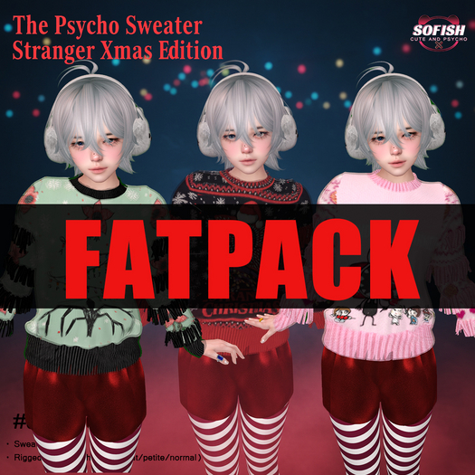 SOFISH / The Psycho Sweater / Stranger Xmas Edition