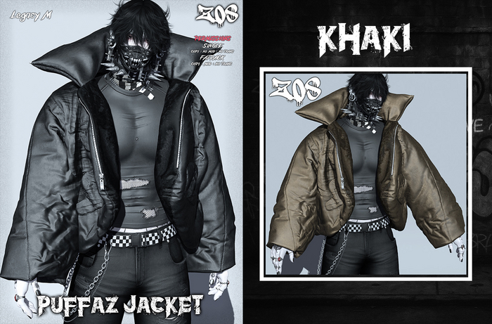 ZOS. PuffaZ Jacket Khaki