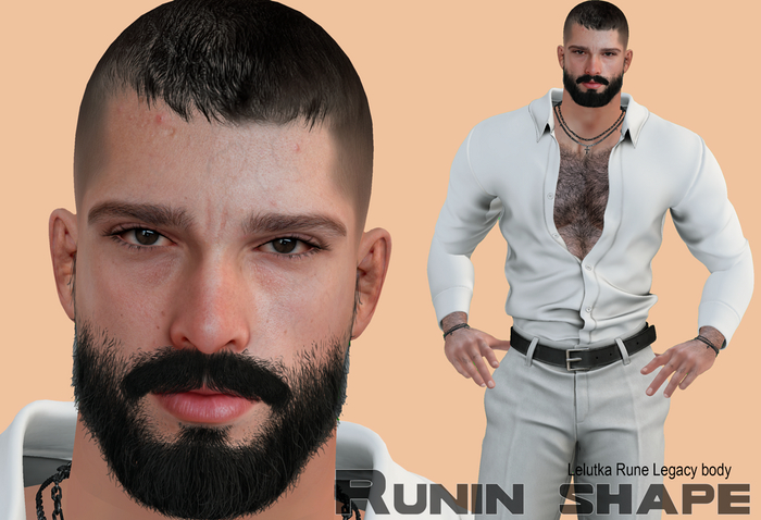 SHAPE "Runin" Lelutka EvoX Rune 4.0