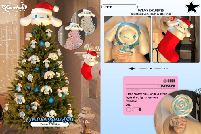 #Loveholic - Cinnamon Xmas Tree FATPACK