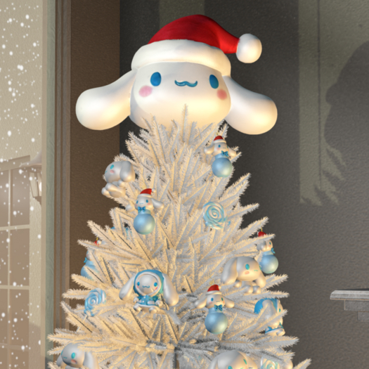 #Loveholic - Cinnamon Xmas Tree (White)