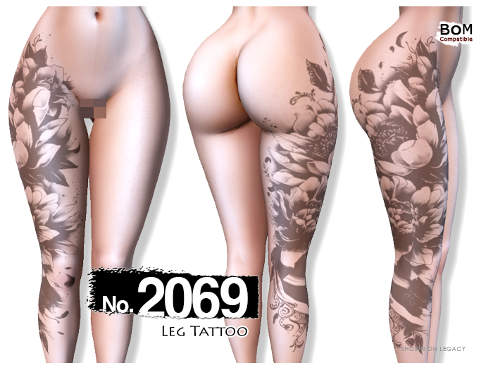 (Leg Tattoo) No.2069