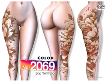 (Leg Tattoo) No.2069 Color