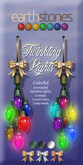 EarthStones Twinkling Lights II Earrings ~ Colorful