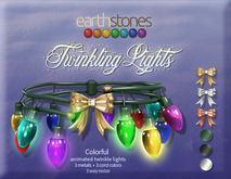 EarthStones Twinkling Lights II Bracelets ~ Colorful
