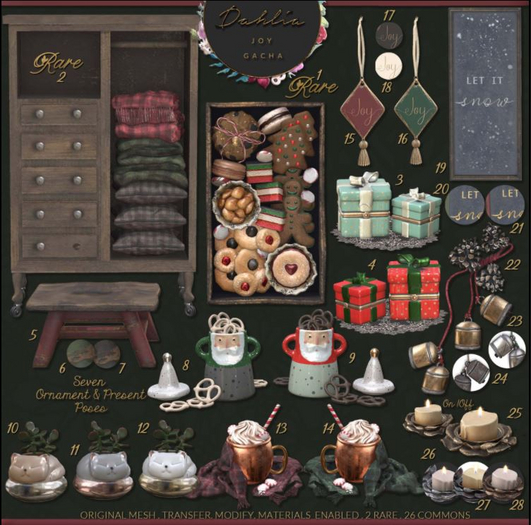 Dahlia - Joy - Bells - Rusted 24 (BOXED)