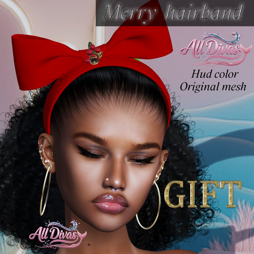 [All Divas] Merry Hairband GIFT