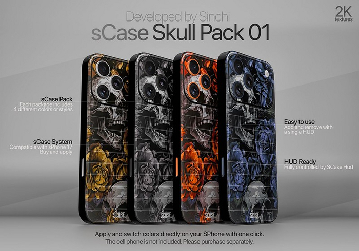 SINCHI - SCase V1 {Skull Pack 01}