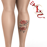 Rose Calve Tattoo