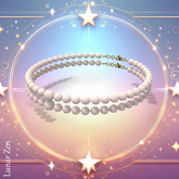 Double Pearl Necklace