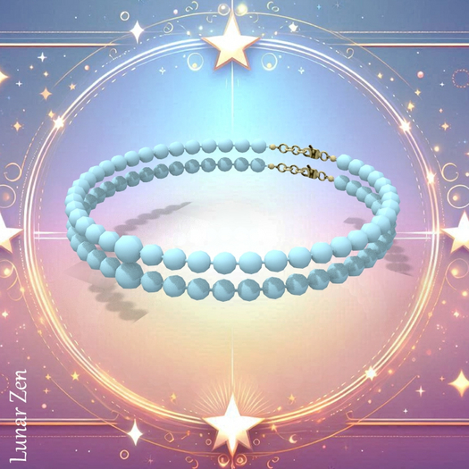 Double Pearl Necklace