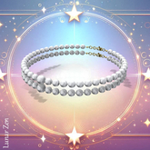 Double Pearl Necklace