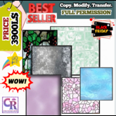 CrystalPane Glass Textures – Full Perm Version 1