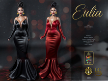 Eulia Formal Gown, PBR, Satin, Fatpack