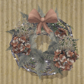 Misty Pink Hydrangea Wreath 5LI each