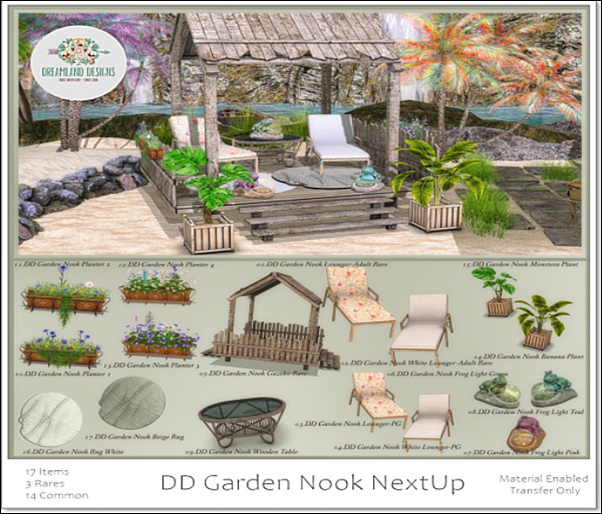 12.DD Garden Nook Planter 4/Boxed