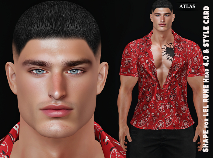 *ATLAS* SHAPE VICTOR for LeL Rune Head 4.0 & STYLE CARD