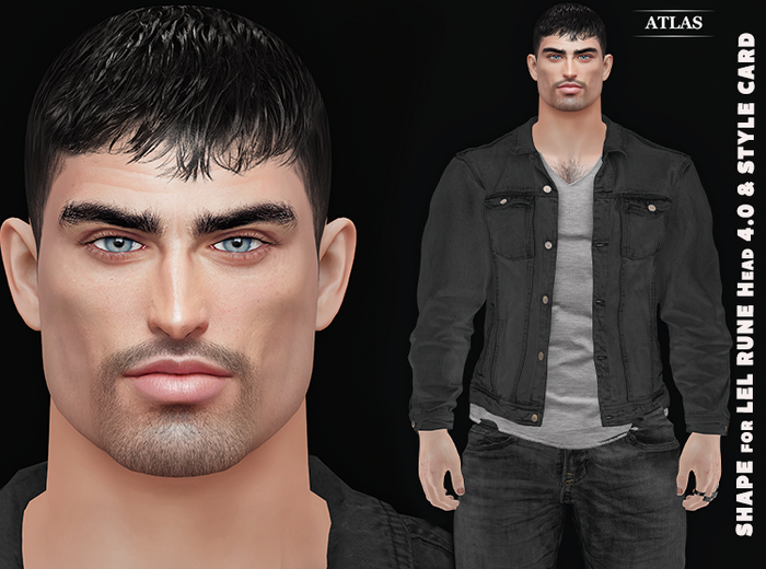 *ATLAS* SHAPE ERIK  for LeL Rune Head 4.0 & STYLE CARD