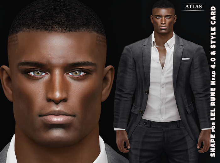 *ATLAS* SHAPE ZAFER for LeL Rune Head 4.0 & STYLE CARD