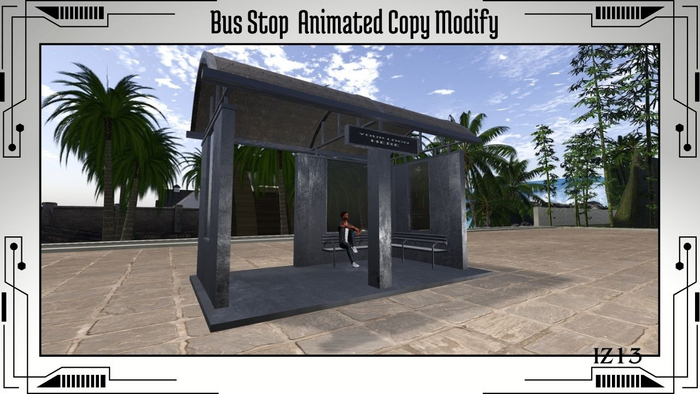 Bus Stop  Animated Copy Modify