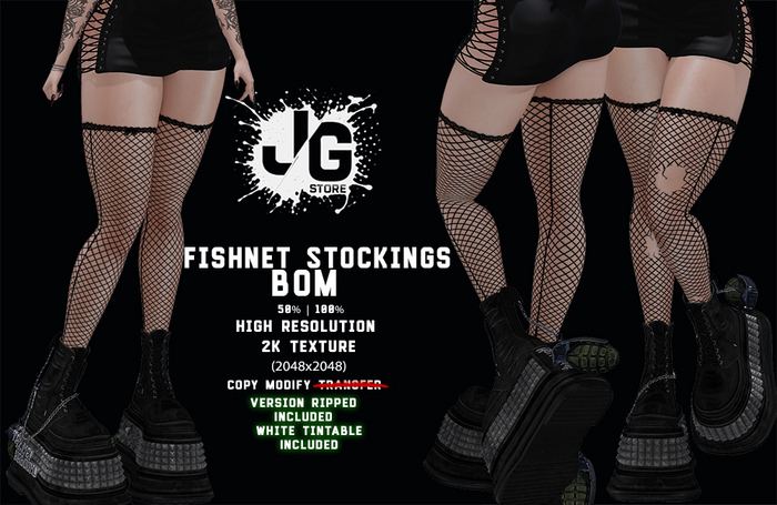 ..::JG::.. Fishnet Stockings - BOM