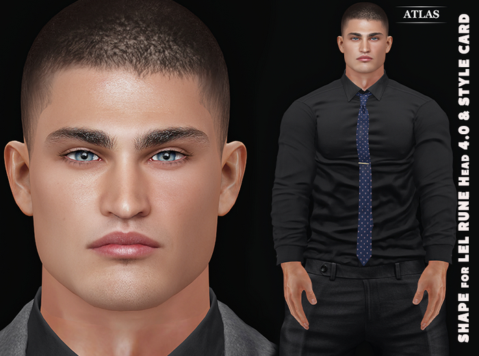 *ATLAS* SHAPE ROK for LeL Rune Head 4.0 & STYLE CARD