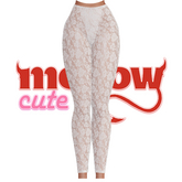 mellowcute-luxa leggins-white