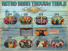 )O( GC: Retro Barn Trough Table Set 