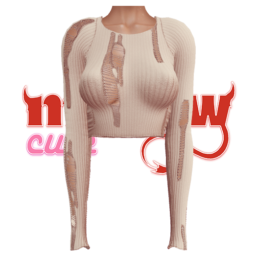 mellowcute-luxa sweater-nude