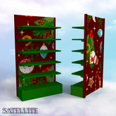 Christmas Open Shelf Furniture