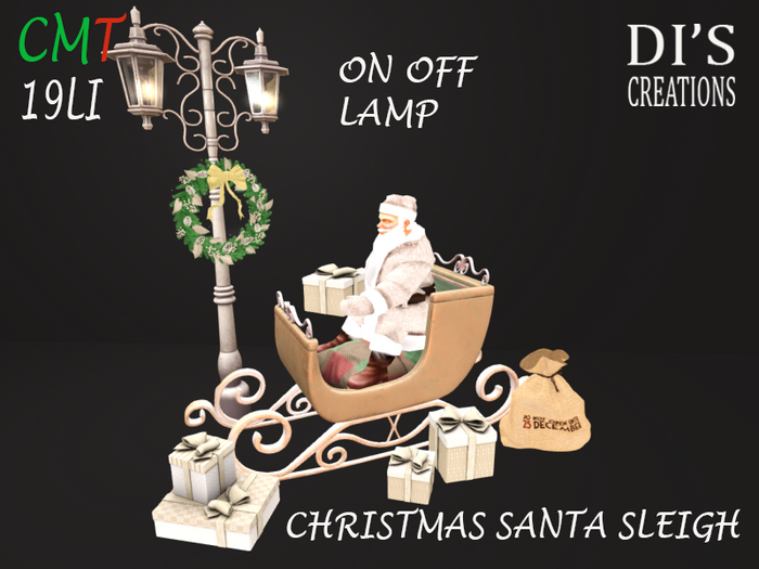 CHRISTMAS SANTA SLEIGH