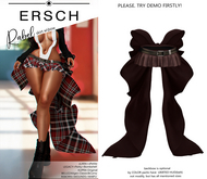 ERSCH - Rabel Skirt -choco-