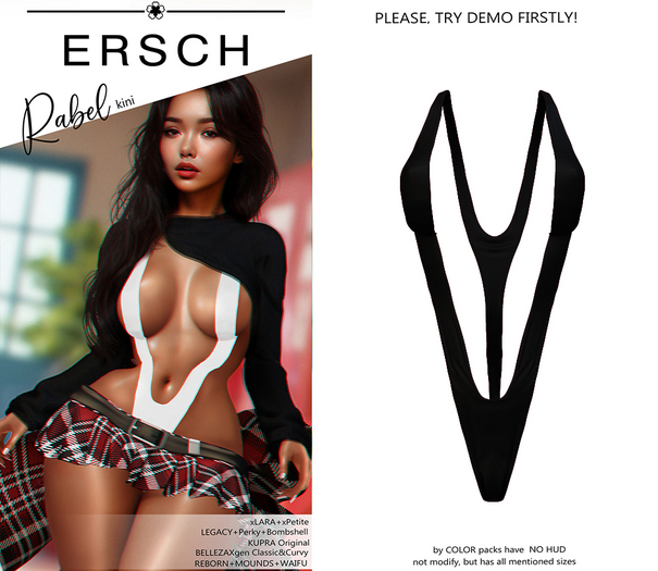 ERSCH - Rabel Kini -black-