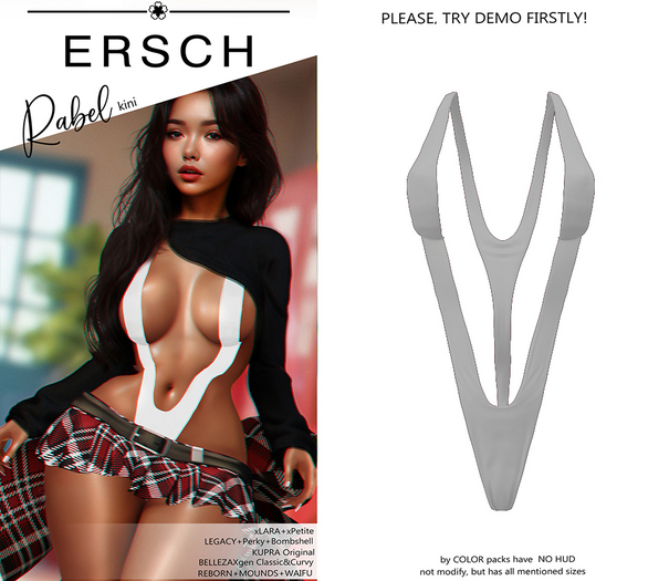 ERSCH - Rabel Kini -white-