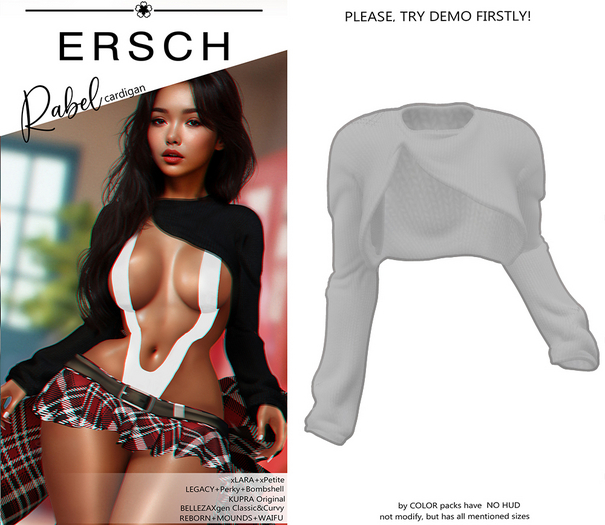 ERSCH - Rabel Cardigan -white-