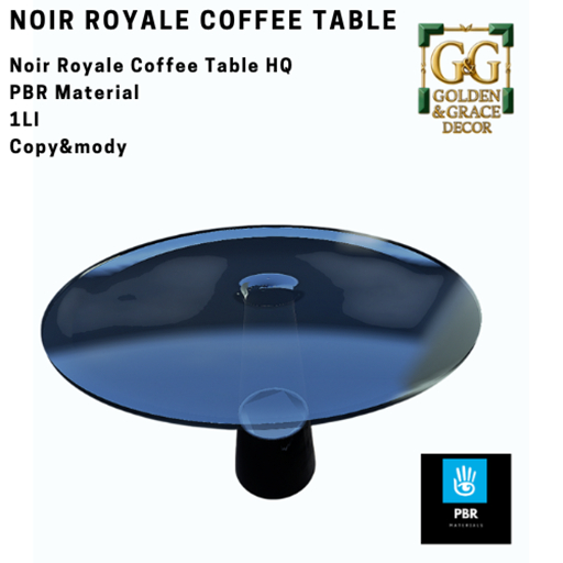 Noir Royale Coffee Table