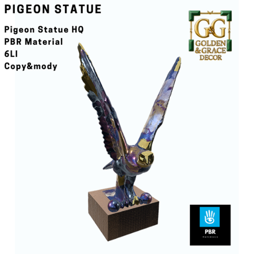 Pigeon statue