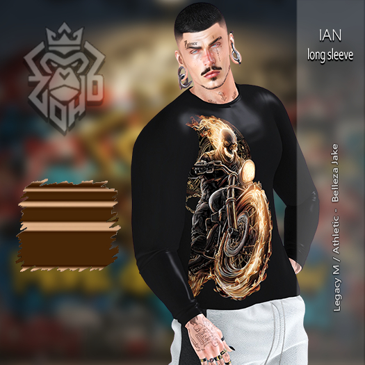 [ZH]  Ian Long Sleeve Shirt - Peach