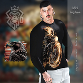 [ZH]  Ian Long Sleeve Shirt - Eagle