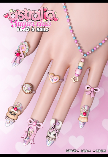 Astralia // Sugar Club (Nails & Rings)